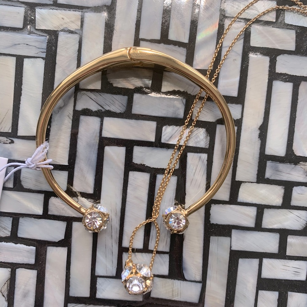 Kate Spade bracelet and necklace set